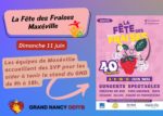 Maxéville Fêtes des fraises dimanche 11 juin