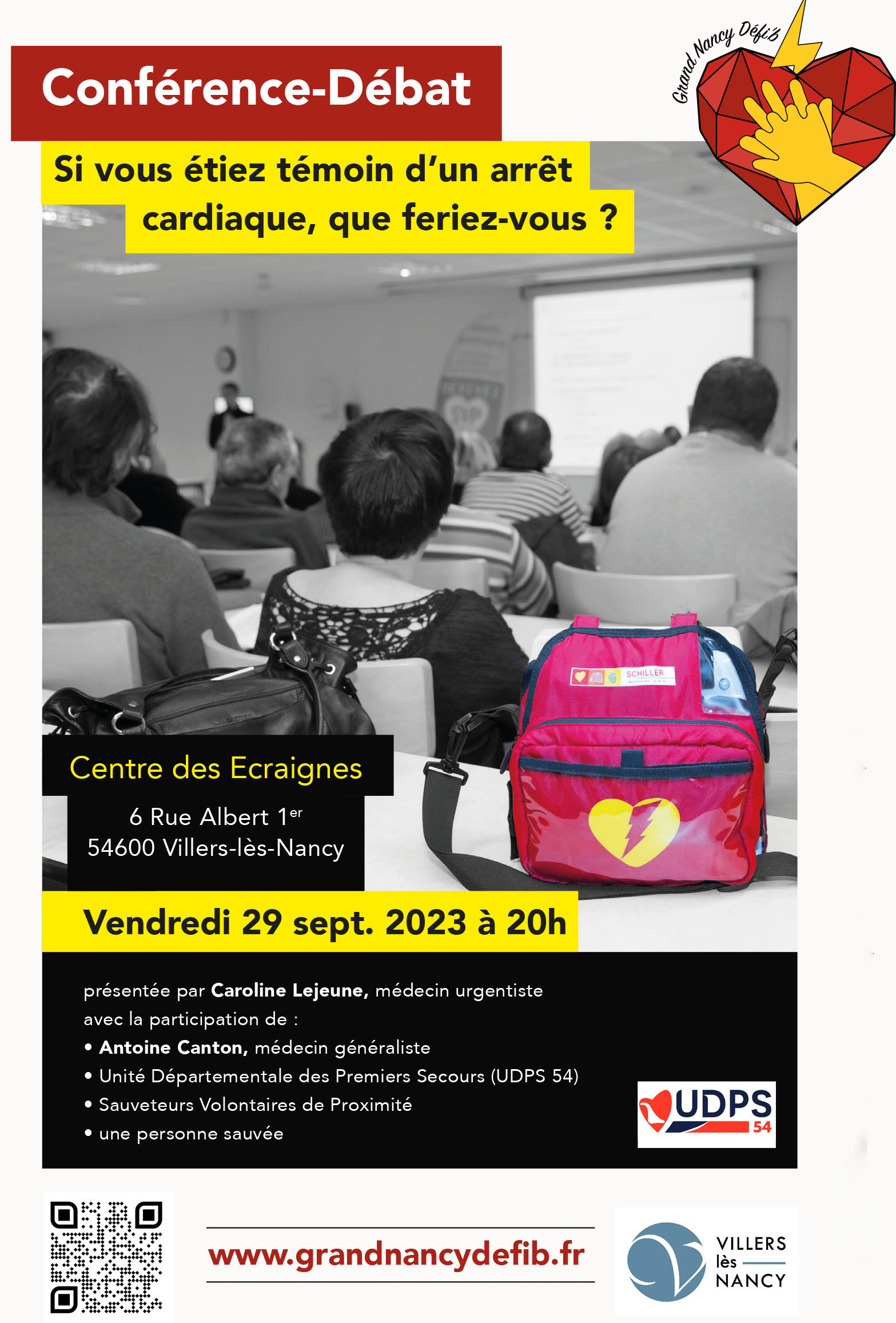 Conférence - Débat Villers lès Nancy